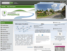 Tablet Screenshot of mikroregionhvozdnice.cz